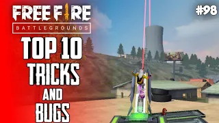 Top 10 New Tricks In Free Fire | New Bug/Glitches In Garena Free Fire #98