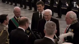 Il Presidente Mattarella al Palazzo Reale