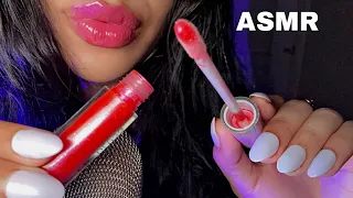 ASMR~ Tingly Lipgloss Application, Kisses, Tapping & Mouth Sounds (Custom Vid)