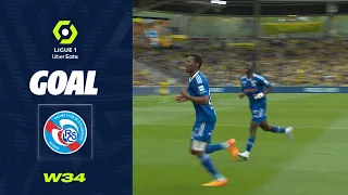 Goal Habib DIALLO (27' pen - RCSA) FC NANTES - RC STRASBOURG ALSACE (0-2) 22/23