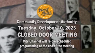 10-10-2023 Community Development Authority