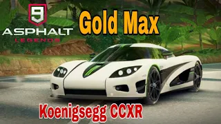 Asphalt 9 Koenigsegg CCXR Gold Max Test Drive in Multiplayer TouchDrive