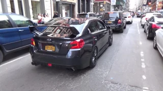 Insanely Loud Subaru WRX STI Terrorizes Soho!