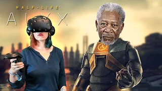 HALF-LIFE: Alyx Walkthrough Part 17 - MORGAN FREEMAN