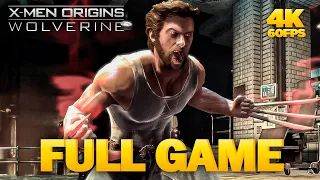 X-Men Origins: Wolverine Full Game Walkthrough Gameplay | 4K 60FPS PC - No Commentary