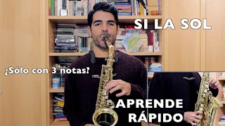 Tu primera canción con el saxofón en 10 minutos