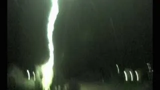 INCREDIBLE lightning strike video!!!