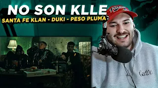 REACCION: SANTA FE KLAN, DUKI, PESO PLUMA - NO SON KLLE (Video Oficial)