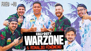 RONALDO BRILHA MUITO NO WARZONE? - FRED +10 HISTORICO!