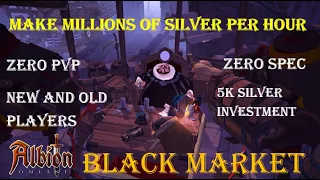 Albion Online: How to get PREMIUM in 24 Hour using BLACK MARKET+ GIVE AWAY