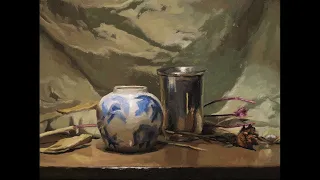 Simple Oil Painting Method - Step by Step - Andrés Mejía - Episode 1