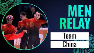 CHINA | GOLD | 5000m Men Relay | Rotterdam 2024 | #ShortTrackSkating