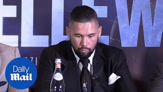 Tony Bellew and Oleksandr Usyk come face to face at press conference