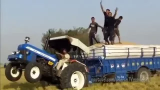 TOP of Funny Tractor FAILS Compilation January 2016 NEW 5 min