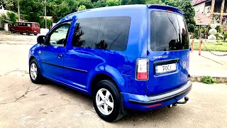 VW Caddy 2.0 sdi 2007 Полный обзор моего синего истребителя. 2012 год начало