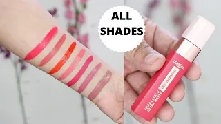 New L'Oreal Paris Infallible Ultra Matte Liquid Les Macarons Lipsticks All Shades Swatches & Review