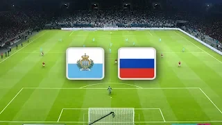 Сан-Марино - Россия обзор матча футбольных сборных PES 2020 прогноз