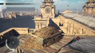 Perform a leap of faith in haystack while on a zipline  Assassin's Creed® Syndicate_