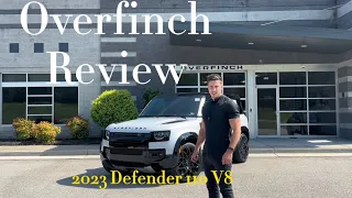 Overfinch Spec Review -  Custom Build Out Land Rover Defender 110 V8