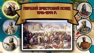 Перший Хрестовий похід 1096-1099 р. #історія #історіїнаніч #7клас #всесвітняісторія #єрусалим