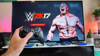 WWE 2K17- Xbox 360 POV Gameplay Test, Impression