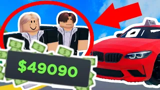 How to make money fast (STARTER GUIDE) [ROBLOX TAXI BOSS]