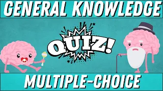 General Knowledge & Trivia Quiz - Challenge yourself and try to beat 20! With English audio.