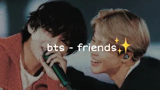 BTS - friends (친구) ✨english lyrics + vmin clips✨