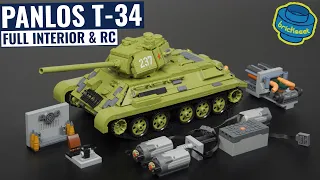 Panlos T-34 w/ Removable Interior & Easy Motorization (Speed Build Review)