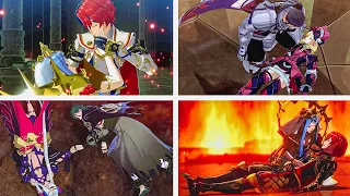 Fire Emblem Engage - All Deaths Scenes Main Characters