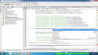 43. JAVA And MySQL Project (NetBeans IDE) Tutorial - How To Refresh JFrame JTable From Another Form