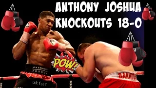 ANTHONY JOSHUA KNOCKOUTS 18-0 [MUST WATCH!]