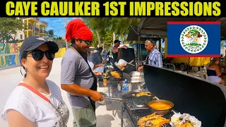 UNBELIZEABLE WELCOME to CAYE CAULKER, Belize 🇧🇿