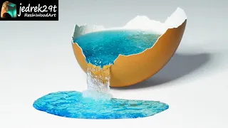 Easter Egg Waterfall Diorama / RESIN ART