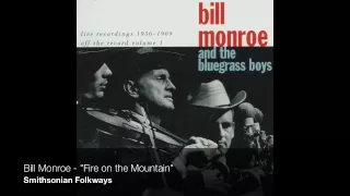 Bill Monroe - "Fire on the Mountain" [Official Audio]