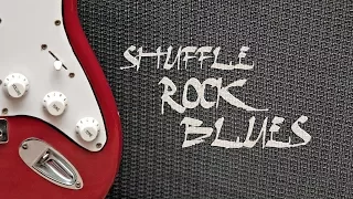 Rock Blues Shuffle Guitar Backing Track D Minor