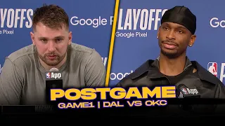 Mavs/Thunder Postgame, Luka, Kyrie, SGA, Chet, Coaches Reactions | 2024 WCSF, GM5