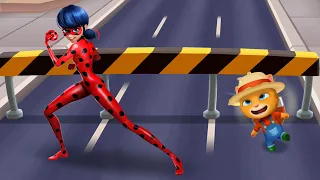 КТО КРУЧЕ? ГОВОРЯЩИЙ КОТ ДЖИНДЖЕР - TALKING GINGER ПРОТИВ Леди Баг - LadyBug! МЕГА ЧЕЛЛЕНДЖ! #205