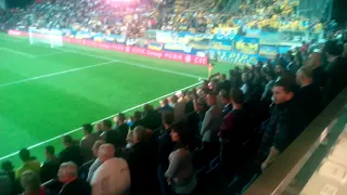 На матче Чехия – Украина – аншлаг