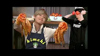 BTS Make korean Kimchi 🥘😋 | Hindi dubbing | Part 1