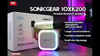 Sonic gear Portable Bluetooth Speaker with Mic (IOXK200)