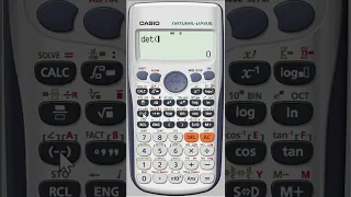 Finding adjoint of matrix by calculator