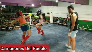 🥊Zoe Ingui Vs Luisana Romero - KICK BOXING - AMATEUR - Campeones Del Pueblo - Siempre Humilde