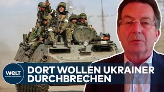 UKRAINE-KRIEG: Militärexperte wagt Prognose - Dies wird Stoßrichtung der Offensive | WELT Analyse