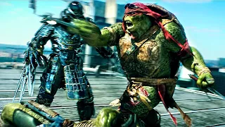 Tortugas Ninja VS Shredder Pelea Final Escena 4K ᴴᴰ