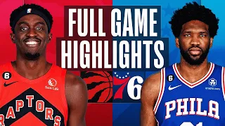 Toronto Raptors vs. Philadelphia 76ers Full Game Highlights | Mar 31 | 2022-2023 NBA Season