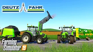 Play With New Deutz Fahr Farming Simulator 19 Mod Video Review