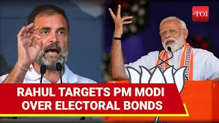 'World's Biggest Extortion Racket': Rahul Gandhi Trains Guns On PM Modi Over Electoral Bonds