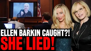 CAUGHT! Ellen Barkin LIED About Amber Heard! Photo EVIDENCE! Did She Lie About Johnny Depp?!