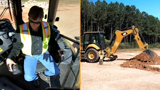 Cat® Backhoe Loaders Seat Mounted Controls (North America)